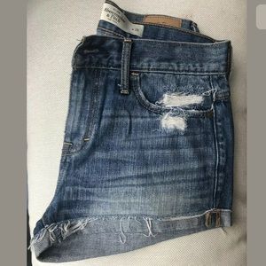 High waisted Distressed Abercrombie & Fitch  2